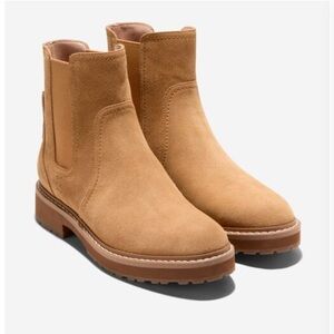 Cole Haan Tan Ankle Boots